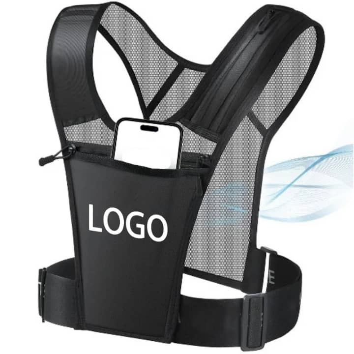 Gilet de Course Ultra-Léger & Réfléchissant – Confort et Hydratation Maximale