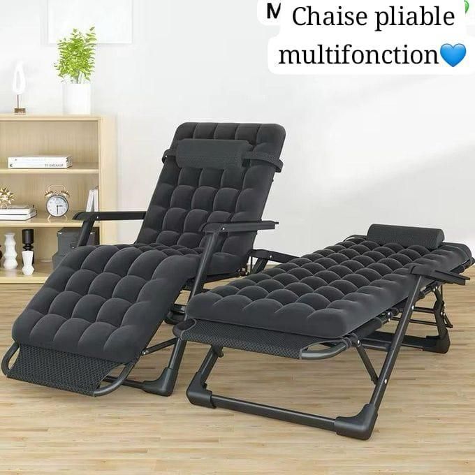 Chaise Longue Pliante Confort Premium