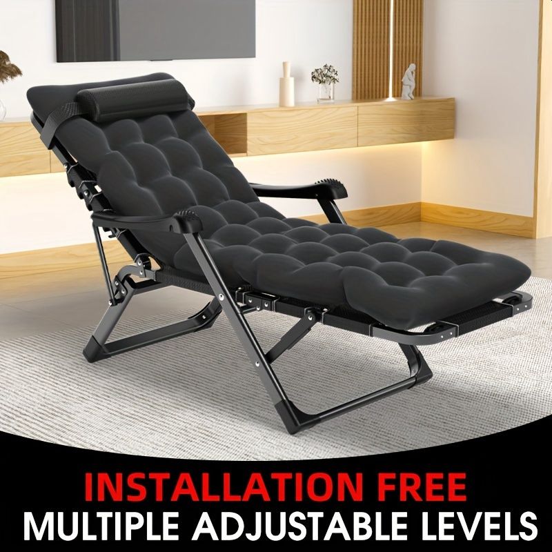 Chaise Longue Pliante Confort Premium