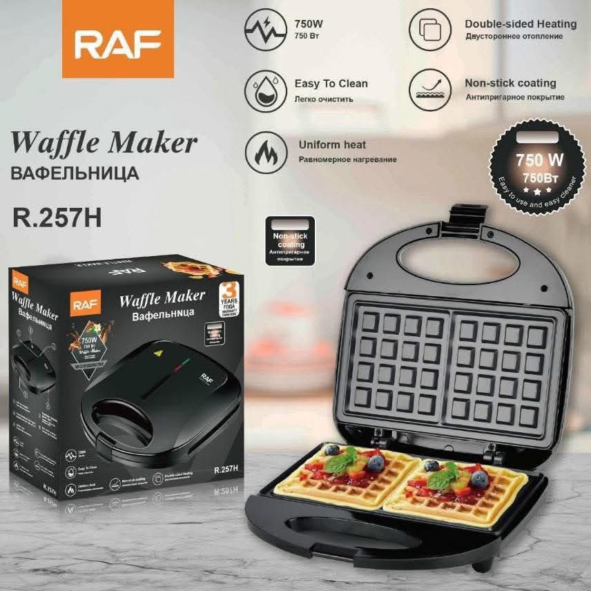 Gaufrier RAF R.257H - 750W Double Face